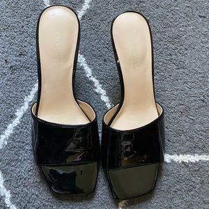 Nine West opened toe heels